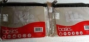 Basics Clear Travel Bag X 4