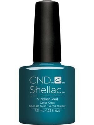 CND Shellac Color Coat Viridian Veil X 12