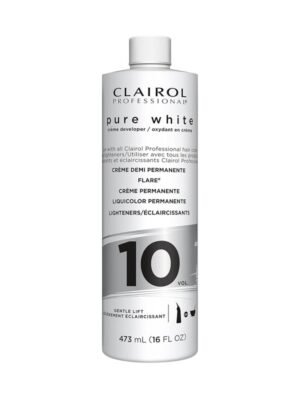 Clairol Pure White 10 Gentle Lift Creme Developer 473ml X 12