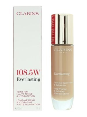 Clarins Everlasting Matte Foundation 108.5W Cashew 30ml