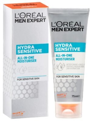 Loreal Men Expert Hydra-Sensitive All-in-One Moisturiser For Sensitive Skin 75ml X 6