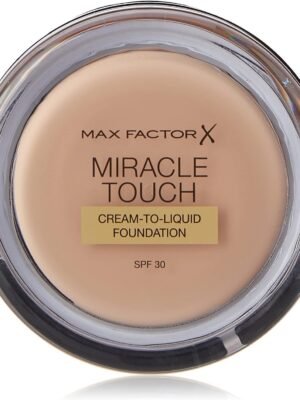 Max Factor Miracle Touch Foundation 047 Vanilla X 3