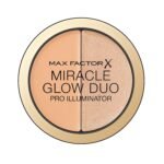 Max Factor Miracle Glow Duo Pro Illuminator 10 Light X 3