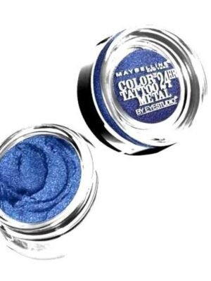 Maybelline Color Tattoo 24Hr Eye Shadow 75 Electric Blue X 6