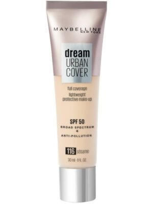 Maybelline Dream Urban Cover Foundation 116 Sesame X 3