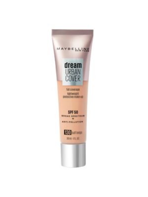 Maybelline Dream Urban Cover Foundation 130 Buff Beige X 3
