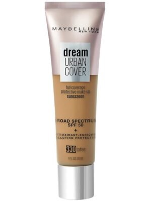 Maybelline Dream Urban Cover Foundation 330 Toffee X 3