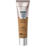 Maybelline Dream Urban Cover Foundation 348 Cafe Au Lait X 3