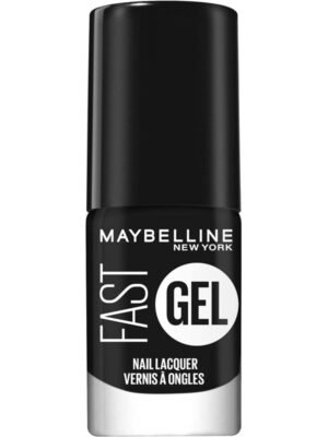 Maybelline Fast Gel Nailpolish 17 Black Out X 6