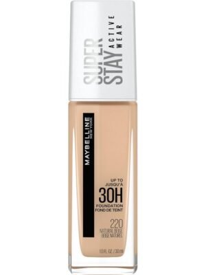 Maybelline SuperStay 30H Foundation 220 Natural Beige X 4