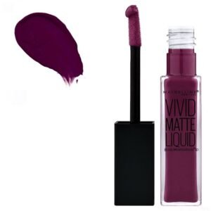 Maybelline Vivid Matte Liquid 47 Deepest Plum X 3