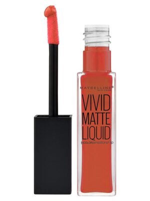 Maybelline Vivid Matte Liquid 25 Orange Shot X 3