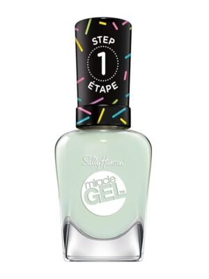 Sally Hansen Miracle Gel Nail Polish 166 Mint together X 6