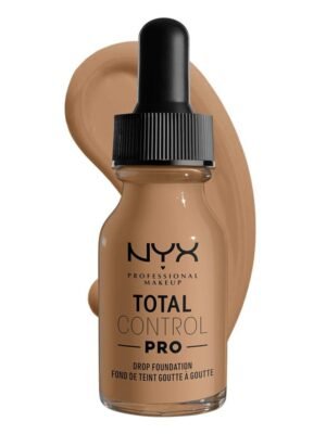 NYX Total Control Pro Drop Foundation Caramel X 3