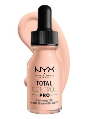 NYX Total Control Pro Drop Foundation Light Pale X 3