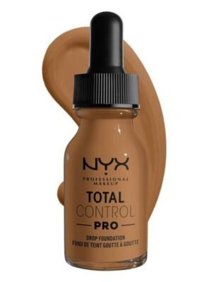 NYX Total Control Pro Drop Foundation Nutmeg X 3