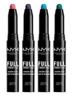 NYX Full Throttle Eyeshadow Stick (4 shades) X 24