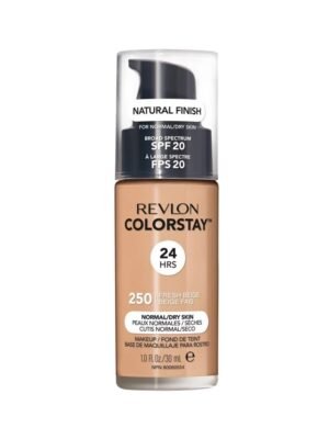 Revlon Colorstay Foundation for Normal Dry Skin 250 Fresh Beige X 3