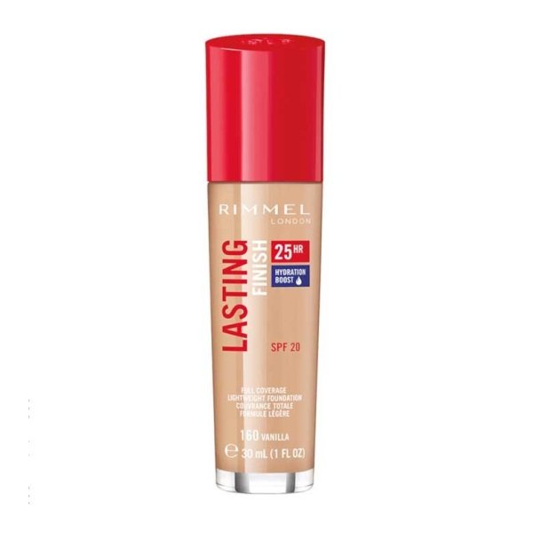 Rimmel Lasting Finish 25H Foundation 30ml 160 Vanilla