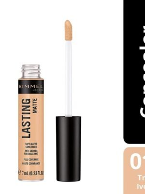 Rimmel Lasting Matte Concealer True Ivory 015 X 3