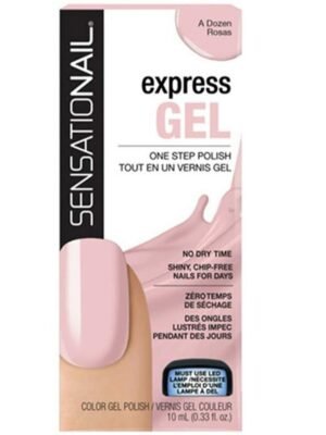 SensatioNail Express Gel Polish A Dozen Rosas X 4