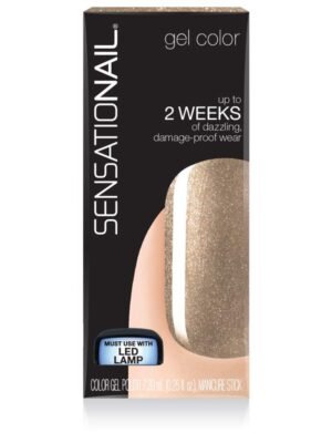 SensatioNail Gel Polish Gold Rush X 4