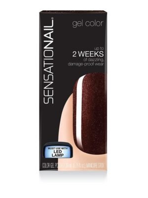 Sensationail Gel Polish Espresso Bean X 4