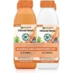 Garnier Ultimate Blends Hair Food Papaya Shampoo + Conditioner Damaged Hair 350ml