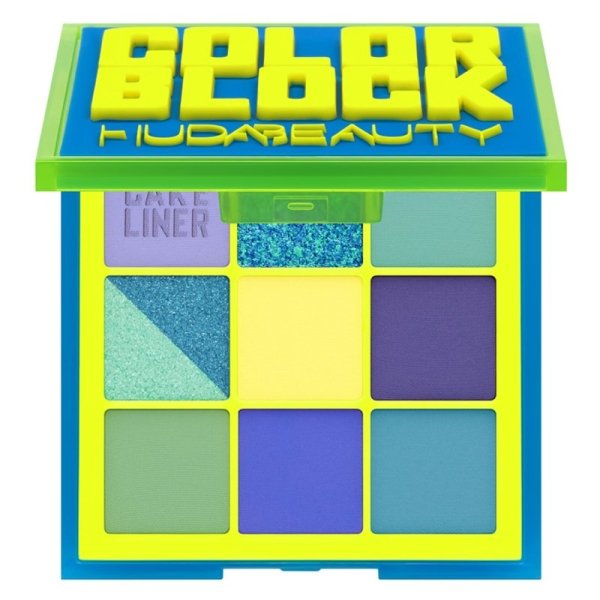 Huda Beauty Color Block Obsessions Palette Blue & Green