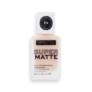 Relove by Revolution Supermatte Foundation F4